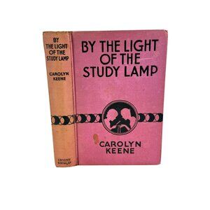 By the Light of the Study Lamp Carolyn Keene 1934 True First Edition Dana Girls